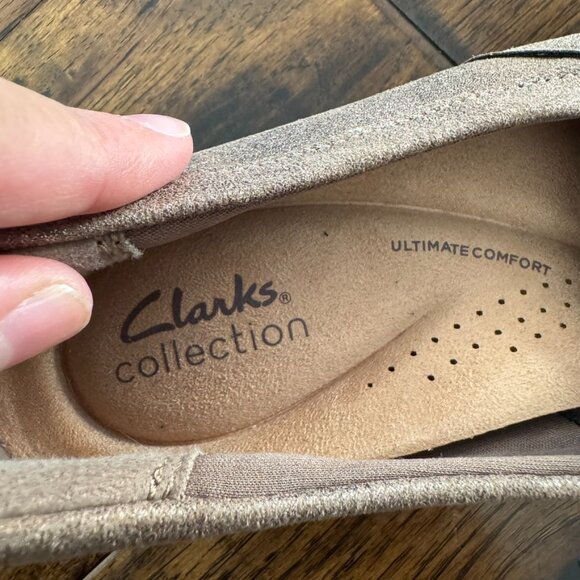 Clarks Collection Ultimate Comfort Slip-On Loafers Women’s 9.5 - Picture 2 of 8